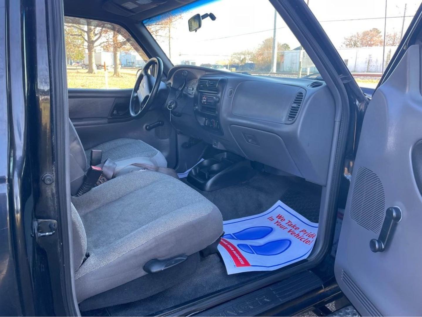 2002 Black /gray Ford Ranger (1FTYR14U72T) with an 3.0 V6 engine, Automatic transmission, located at 5700 Curlew Drive, Norfolk, VA, 23502, (757) 455-6330, 36.841885, -76.209412 - Photo#14